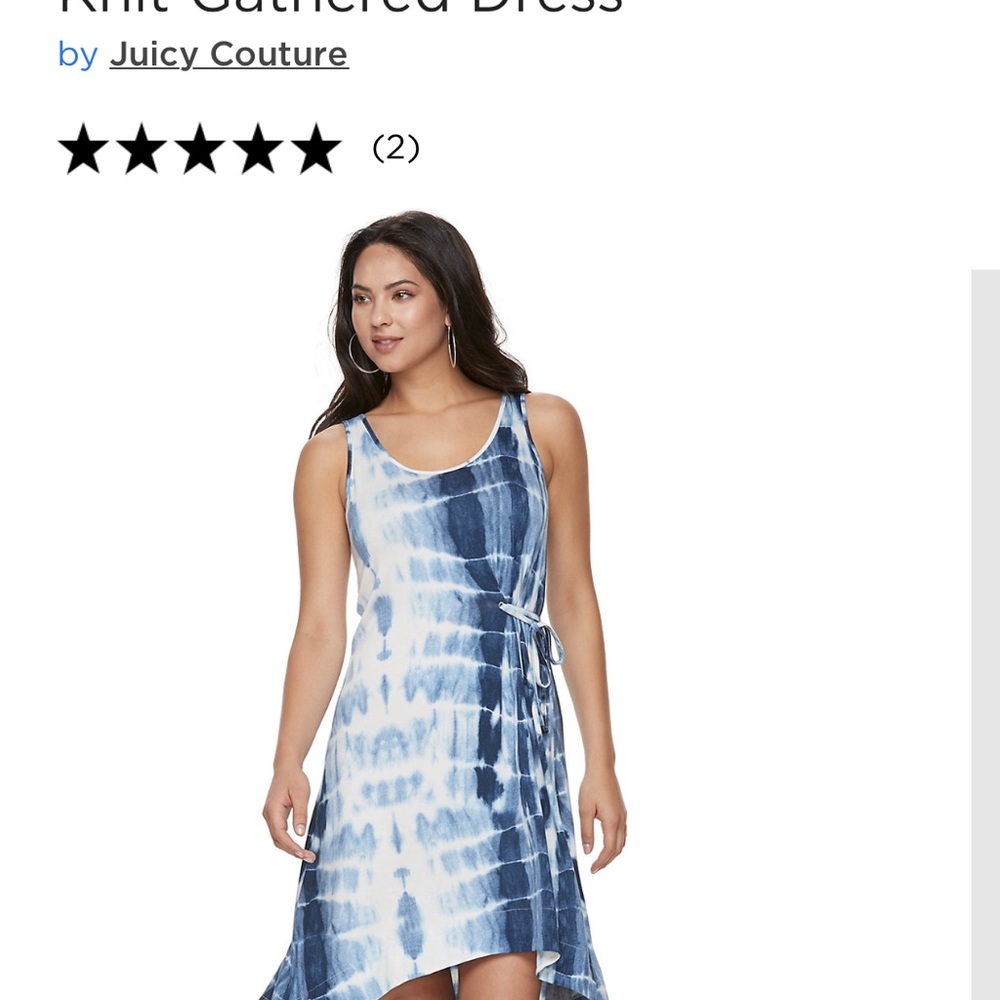 JUICY COUTURE MISSES DRESS SIZE SMALL